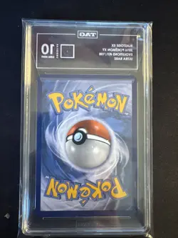 TAG 10 LOW POP 3 Pokemon Blastoise EX XY Evolutions Holo Rare #21/108 GEM MINT - Image 2