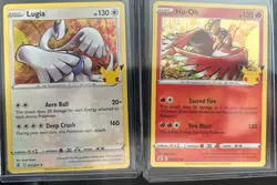 Pokemon Lot - Celebrations - Lugia & Ho-Oh 022&001/025 LP-NM - Image 1