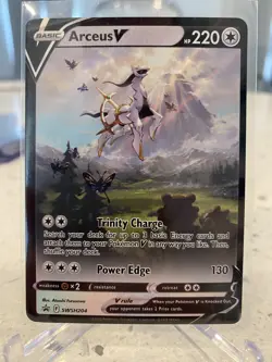 Pokemon TCG Sword & Shield - Arceus V Promo SWSH204 - Image 1