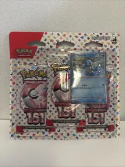PORTUGUESE *Set of 3* Pokemon Scarlet & Violet 151 Blister Booster Packs Sealed - Image 3