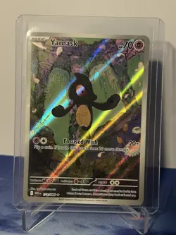 Pokemon TCG Yamask 122/086 Scarlet & Violet SV White Flare English NM - Image 1