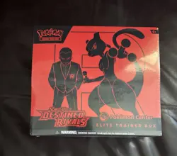 Factory Sealed Destined Rivals Pokemon Center Elite Trainer Box G1N - Image 1