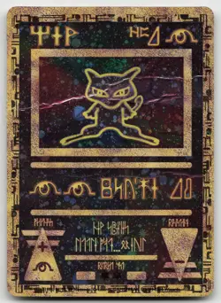Ancient Mew Promo Holo Pokemon WOTC DAMAGED - Image 1