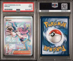2023 POKEMON SVI EN-SCARLET & VIOLET SPECIAL ILLUSTRATION RARE MIRIAM 251 PSA 9 - Image 3
