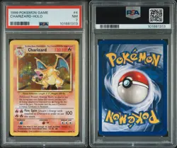 1999 POKEMON GAME #4 CHARIZARD-HOLO PSA 7-SHIPS FAST 💎 - Image 3