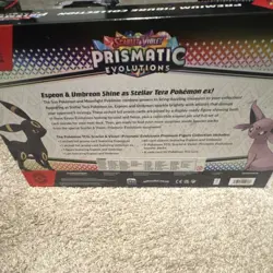 Pokemon Scarlet & Violet Prismatic Evolutions Premium Figure Collection Box - Image 2