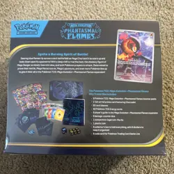 Pokemon TCG Mega Evolution Phantasmal Flames Elite Trainer Box ETB NEW/Sealed - Image 2