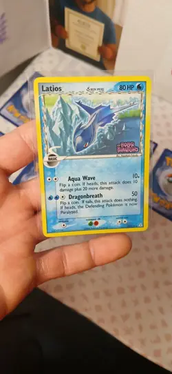 2006 Pokemon EX Holon Phantoms Latios #22/110 Holo Delta Species - Image 2