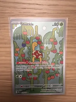 Shuckle 136/132 Me01: Mega Evolution IR Holo English Pokemon TCG - NM No Reserve - Image 1