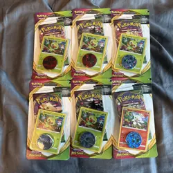 Pokemon TCG Lot Of 6 Vivid Voltage Booster Pack Blister Checklane Blister Sealed - Image 1