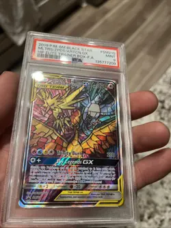 Pokemon TCG Moltres Zapdos Articuno GX SM210 Promo PSA 9 NEW CERT 🔥 - Image 2