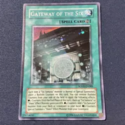 Yugioh - Gateway of the Six SOVR-EN089 Super Rare - Image 2