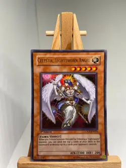 Celestia, Lightsworn Angel - Ultra Rare 1st Edition LODT-EN024 - LP - YuGiOh - Image 1