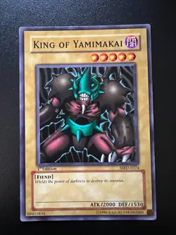 King of Yamimakai MRD-E074 1st Edition Common Very Good to Near Mint Yugioh - Image 1