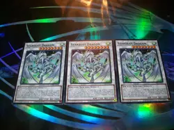 3x Stardust Dragon 1st Edition Common L5DD-ENY36 Yu-Gi-Oh! - Image 1