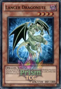 Lancer Dragonute super rare EXVC-EN091 Yugioh - Image 1