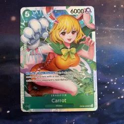 One Piece TCG Carrot OP08-023 SR - Pack Fresh - Image 1