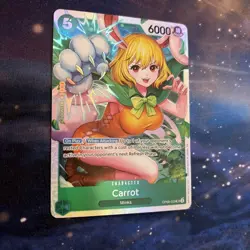 One Piece TCG Carrot OP08-023 SR - Pack Fresh - Image 2