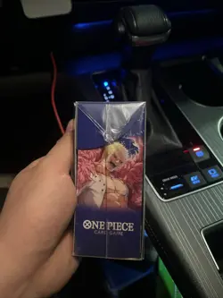 One Piece TCG: Double Pack Set 9 The Azure Sea's Seven - FACTORY SEALED! IN HAND - Image 4