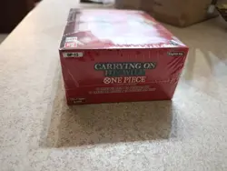 One Piece OP-13 Carrying on His Will Booster Box ENG Factory SEALED . Fast Ship - Image 4
