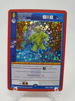 Metazoo Wilderness 1st Edition Green Clawed Monster Full Holo 6/165 FH TCG Card - Image 1