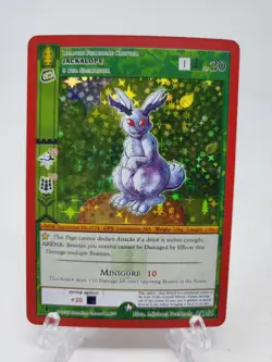 Metazoo Wilderness 1st Edition Jackalope Full Holo 4/165 FH TCG Card - Image 1