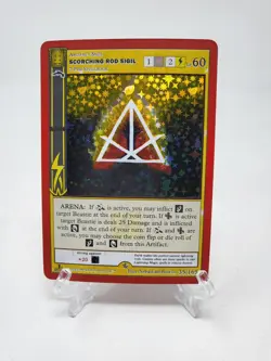 Metazoo Wilderness 1st Edition Scorching Rod Sigil Full Holo 35/165 FH TCG Card - Image 1