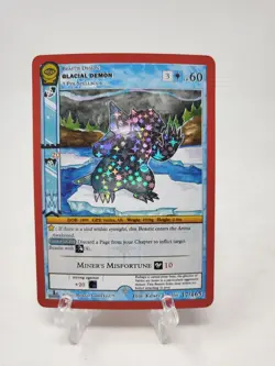Glacial Demon 17/165 Seance 1st Edition Reverse Holo Card - Image 1