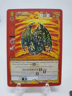 Metazoo Wilderness 1st Edition Iowa Dragon Reverse Holo 17/165 RH TCG Card - Image 1