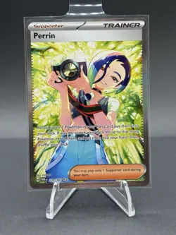 Pokemon TCG Perrin Twilight Masquerade Holo Card 220/167 Fresh Pull NM #220 - Image 1