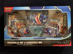 Pokemon Trading Card Game Greninja ex and Kingdra ex Special Collection Box New - Image 1
