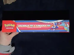 Pokemon Trading Card Game Greninja ex and Kingdra ex Special Collection Box New - Image 3