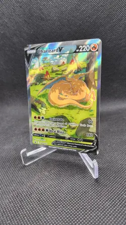 Pokemon TCG Charizard v SWSH260 Holo Rare Card Sword & Shield Promo - Image 3
