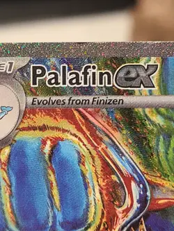 Pokemon TCG Palafin EX Prismatic Evolutions Holo Card 151/131 NM - Image 2