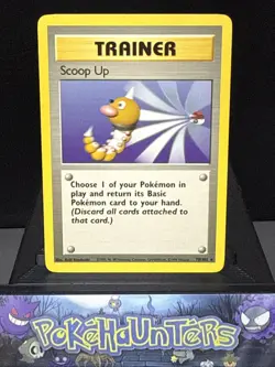 Pokemon Card Scoop Up 78/102 Rare Base Set Trainer Near Mint - Image 1