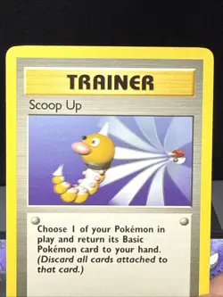 Pokemon Card Scoop Up 78/102 Rare Base Set Trainer Near Mint - Image 2