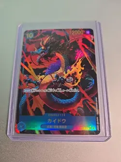One Piece Card Game Kaido OP05-118 SEC Alt Art English New Never Played - Image 1