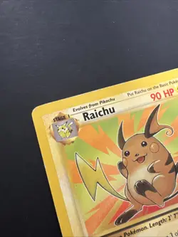 Raichu 29/62 - Fossil Set - Rare Non-Holo Pokemon Card - LP Condition - Image 3