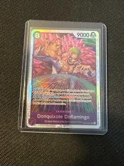 Donquixote Doflamingo OP10-071 Foil Special Power Bandai One Piece CCG Card - Image 1