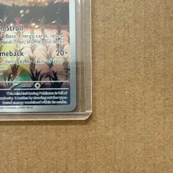 Pokemon TCG Teal Mask Ogerpon 123 Scarlet & Violet Promo Card Holo NM Condition - Image 2