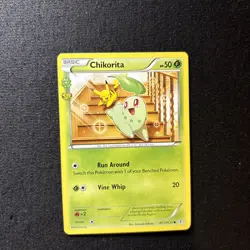 Chikorita RC1/RC32 Common Generations: Radiant Collection Pokemon Card - Image 1