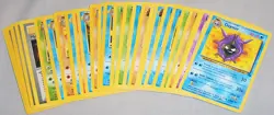 -Rare- 1999 -Fossil- Pokemon TCG/CCG Trading Cards Near Complete Card Set - Image 1