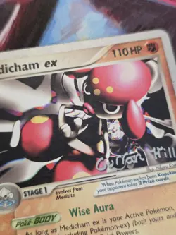 MEDICHAM EX 95/106 Emerald 2005 World Championships Pokemon Card - Image 2
