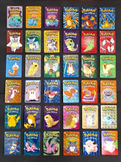 POKEMON NINTENDO 2000 BIG LOT 147 + 15 Extra Cards Pikachu Prism Japan - Image 2