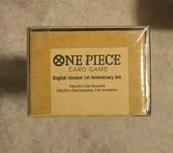 One Piece TCG Card Game 1st Year Anniversary Set English Edition New & Sealed - Image 4