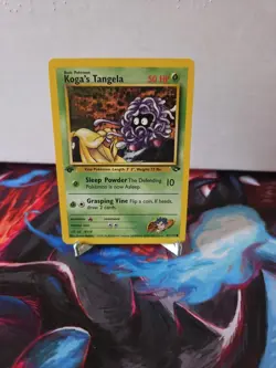 Pokemon Card Koga's Tangela 1st Edition Gym Challenge 81/132 Common - Image 1