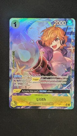 Lilith (Alt) OP13-113 R Carrying on His Will - ONE PIECE Card Game English - Image 1