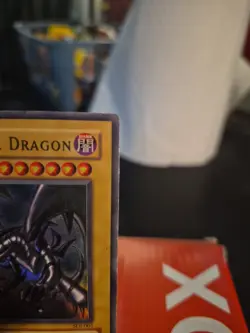 Yu-Gi-Oh! TCG Red-Eyes Black Dragon SDJ-001 Vintage Holo Rare Card 1996 - Image 4
