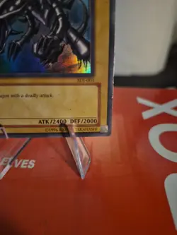 Yu-Gi-Oh! TCG Red-Eyes Black Dragon SDJ-001 Vintage Holo Rare Card 1996 - Image 5