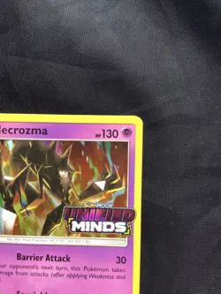 Pokemon Cards: Unified Minds Prerelease Staff Promo: Necrozma SM204 - Image 4